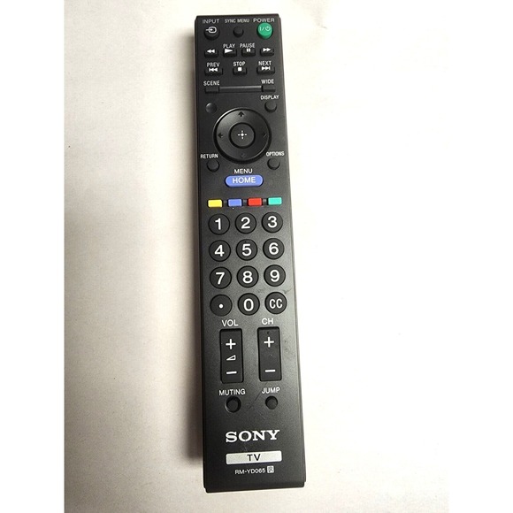 Sony TV Remote Control RM-YD065 ID#6 - Picture 1 of 2